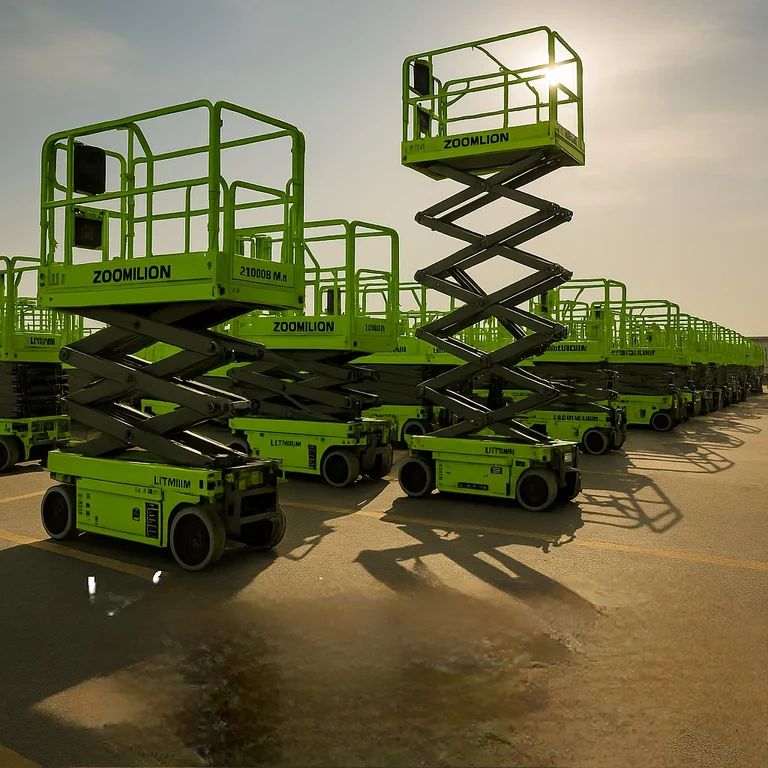 المنصه الذكيه لاتاجير الرفاعات، والفركلفت،ول سيزرا