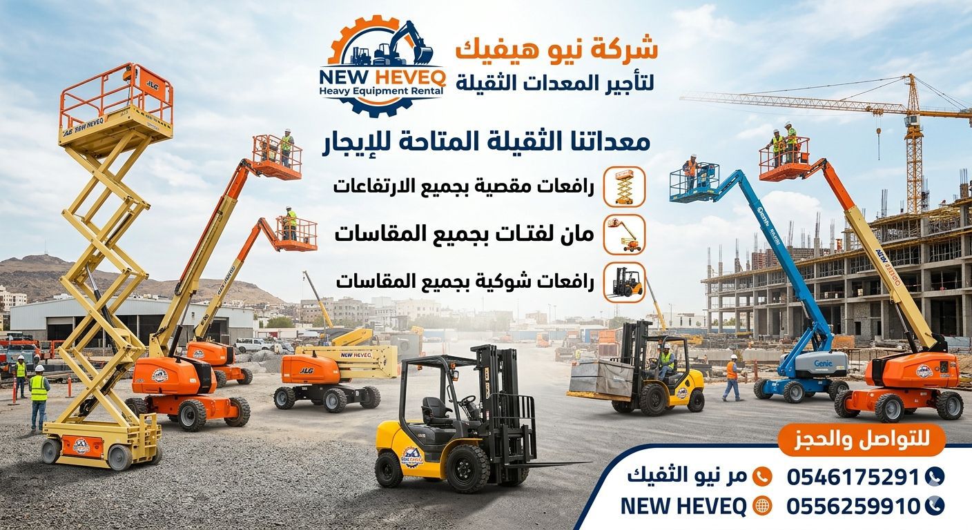 مان لفت للايجار مكه سيزرلفت للايجار مكه سقالات