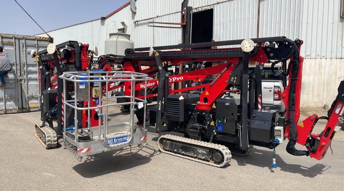 مان لفت للايجار، سيزرلفت للايجار، فوركلفت وكرينات