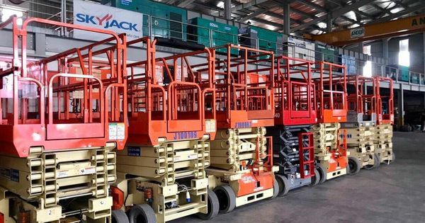 سيزرلفت للايجار في جده رافعات مقصيه للايجار في جده