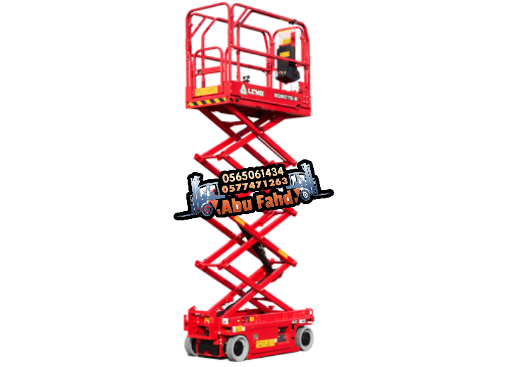 سيزر لفت 18متر للايجار رافعه مقصيه للايجار