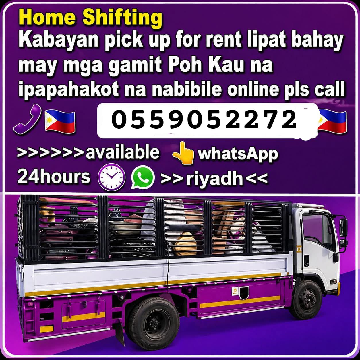 Home shifting Rayadh