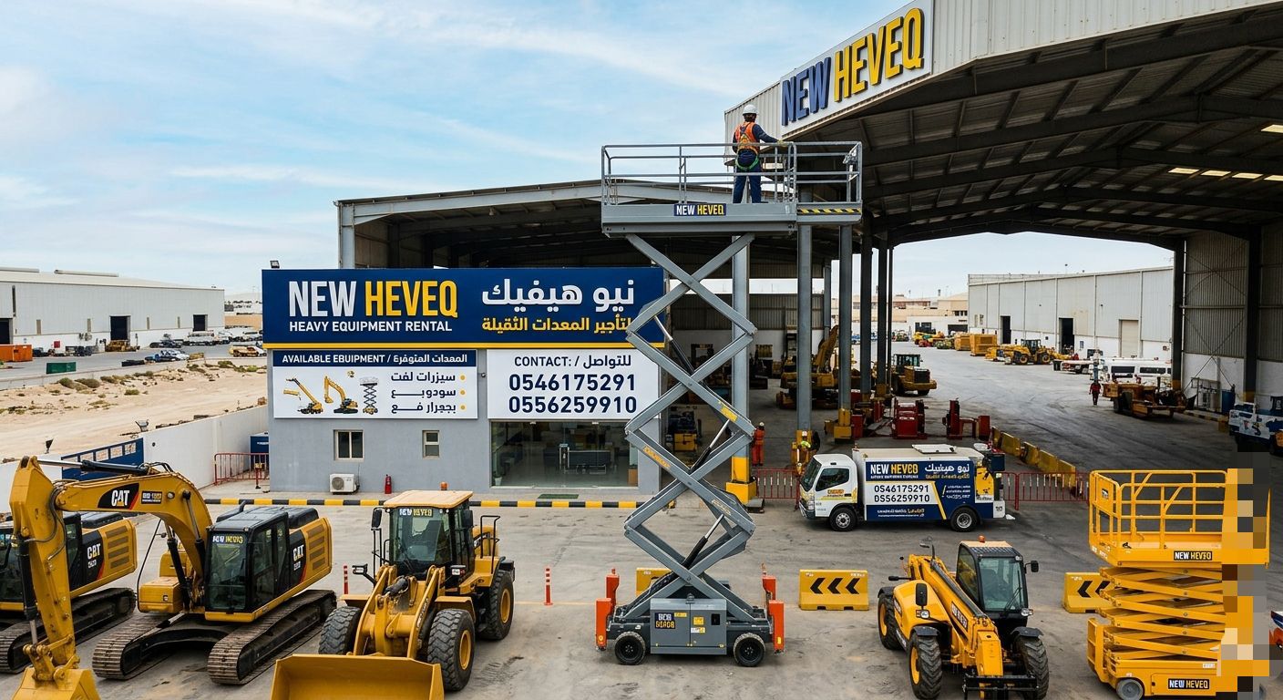 مان لفت سيزرلفت رافعه شوكية كرينات للايجار الرياض