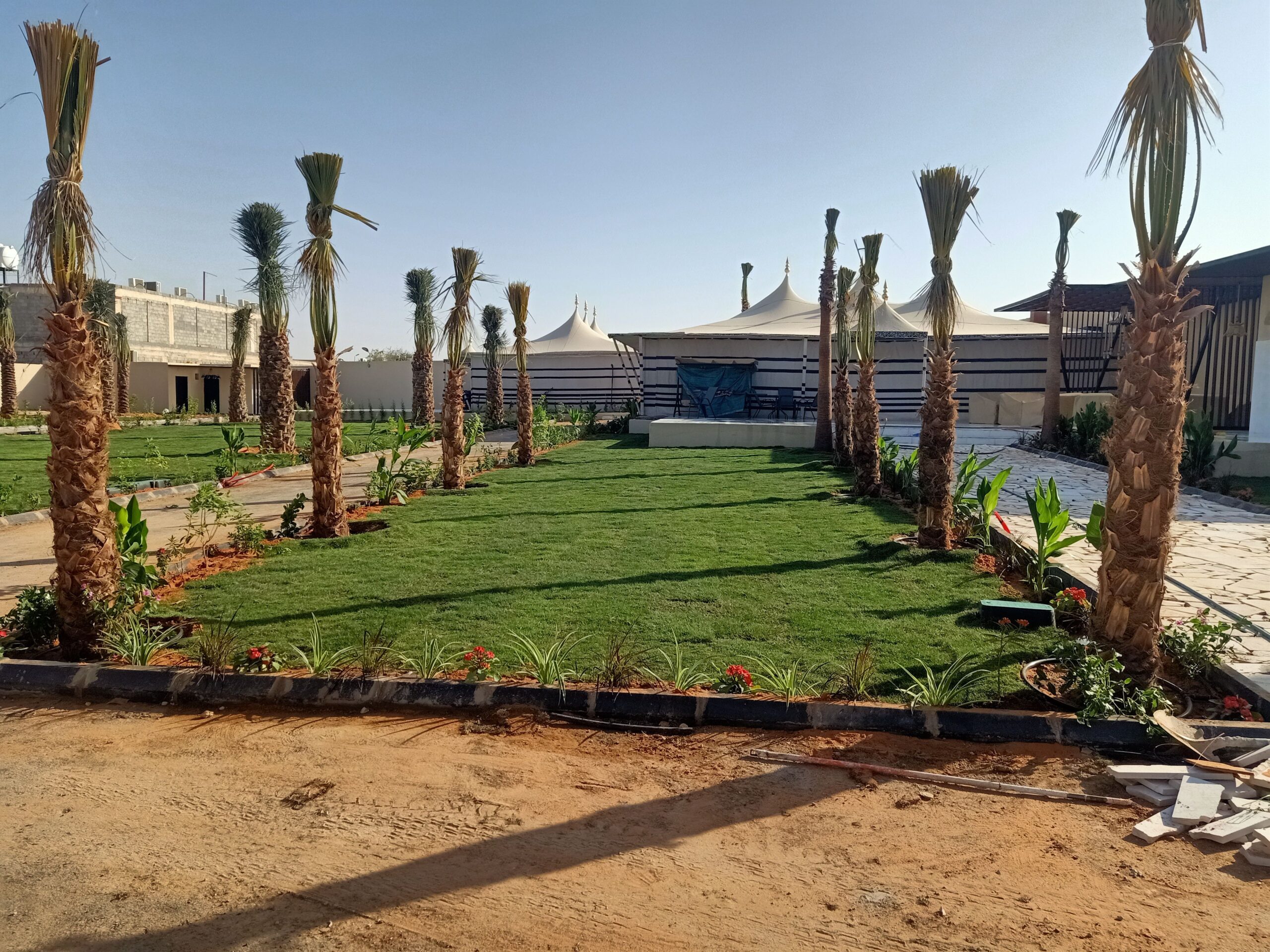 مشتل زراعي الرياض حي الملقا طريق الملك سلمان