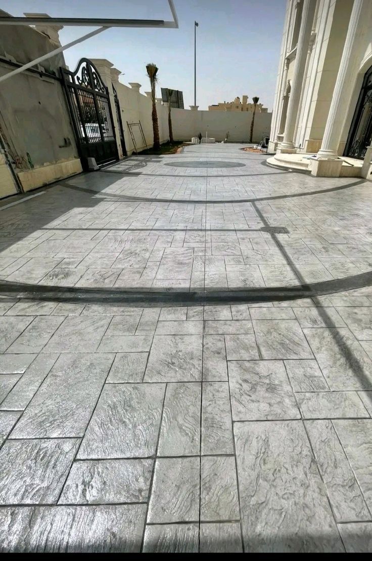 خرسانة مطبوعة صبة مروحة تنعيم ايبوكسي