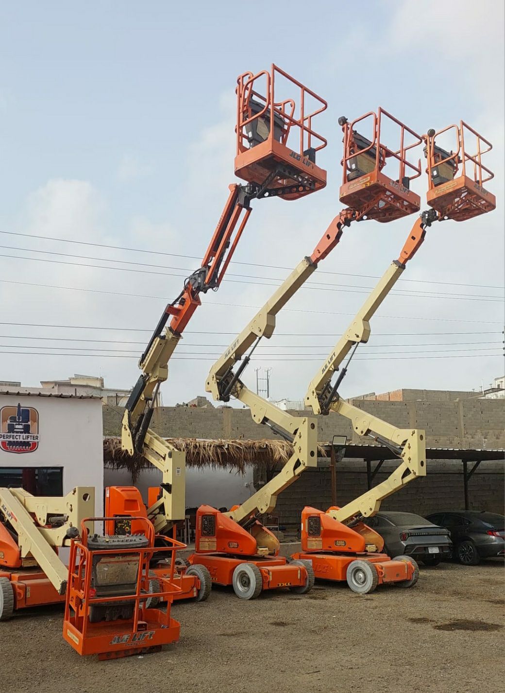 سيزرلفت اللايجار مانلفت رافعة مقصية سقالات كهربائي