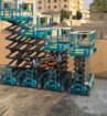 Scissorlift for rent in Jeddah رافعات_مقصية_للايجا