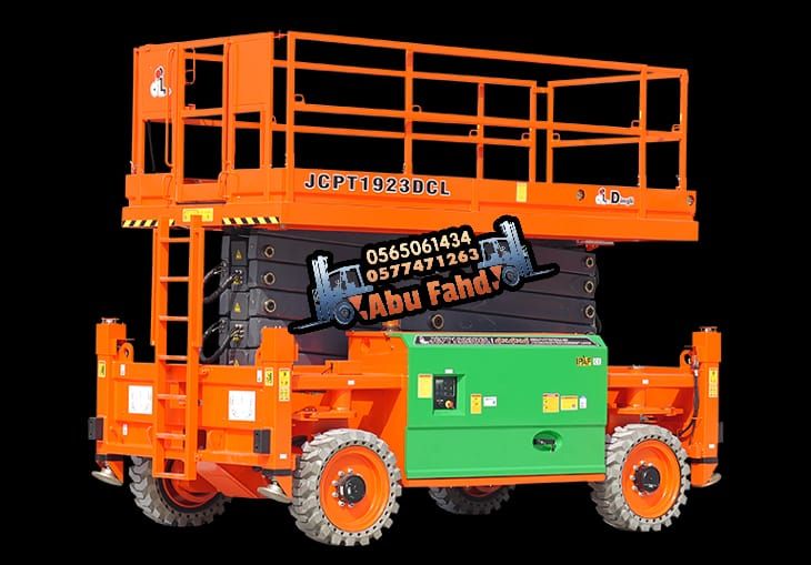 سيزر لفت للايجار رافعه مقصيه للايجار مانلفت للايجا