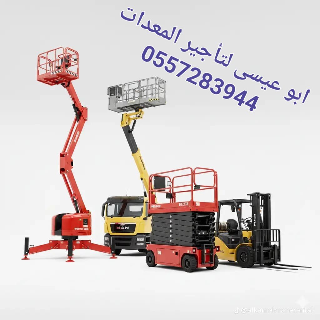 سيزلفت للإيجار Seasarlift Manlift Forklifts for Re