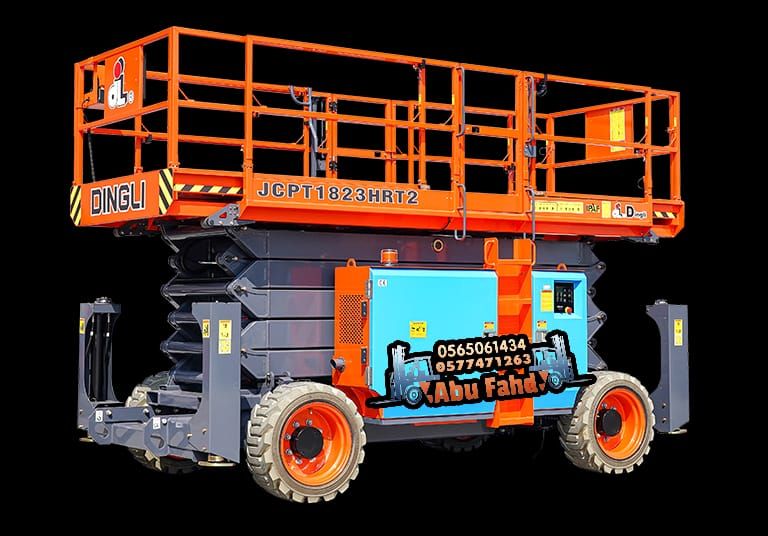 سيزر لفت للايجار رافعه مقصيه للايجار مانلفت للايجا