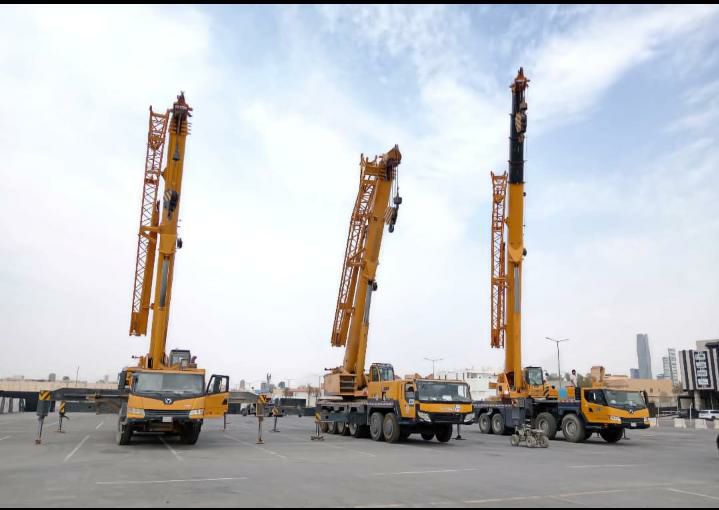 كرينات موبايل للايجار من 7طن الى100طن