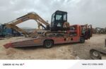 سطحه لنقل سيارات معدات ثقيلة ورافعة شوكية
