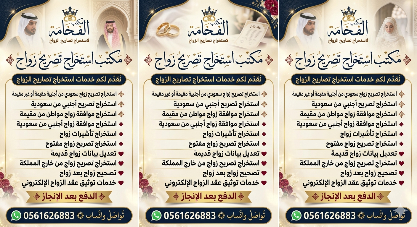 #مكتب استخراج تصاريح زواج #الجنسية السعودية 🚺 تجني