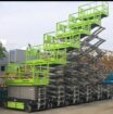 Scissor lifts for rent: 8m, 10m, 12m, 14m, 16m, 18