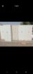 Bed and mattress and wardrobe