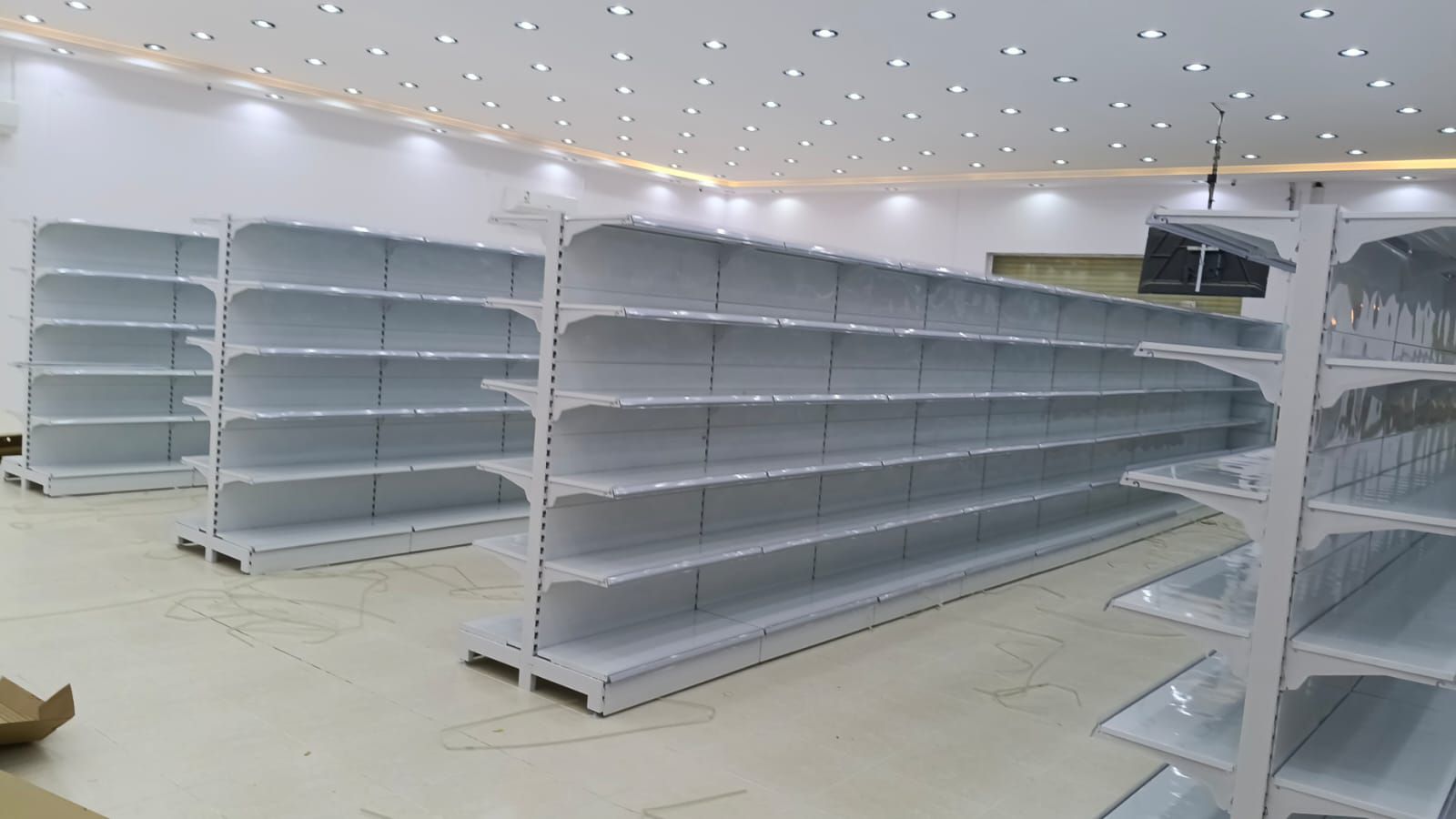 رفوف سوبر ماركت رفوف مستودع رفوف تخزين رفوف بقاله