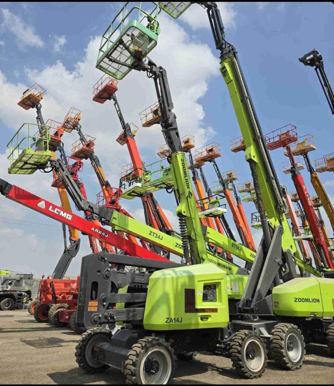 تأجير جميع المعدات سيزرلفت مانلفت رافعات شوكيه كري