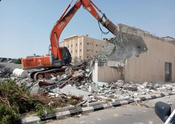 مقاول هدم المباني فلل قصور استرحت محطات جده