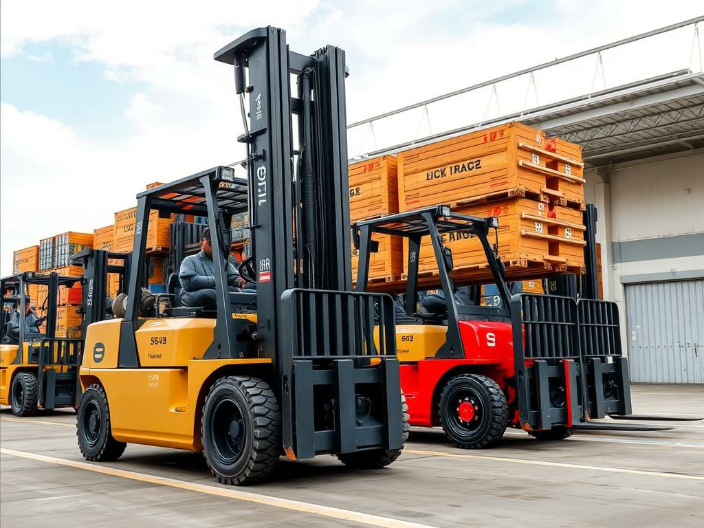 تأجير ( رافعات شوكية ) فوركلفت للإيجار الخرج