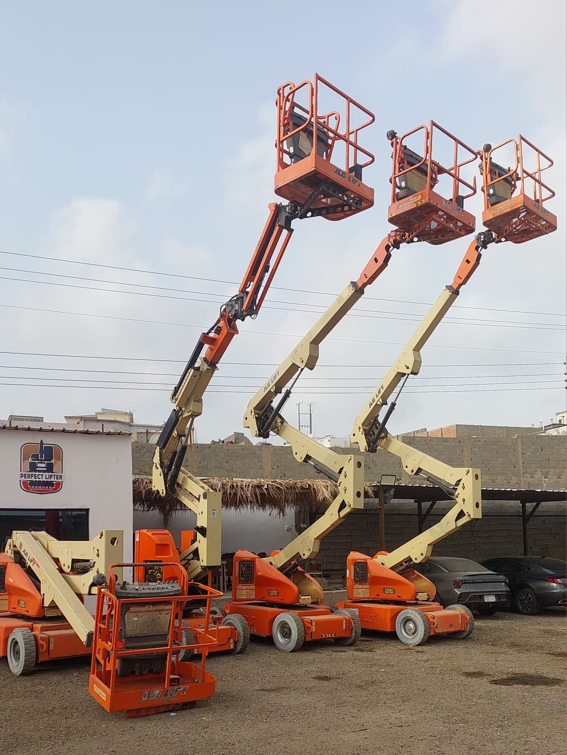 سيزرلفت للايجار، مان لفت للايجار، فوركلفت وكرينات