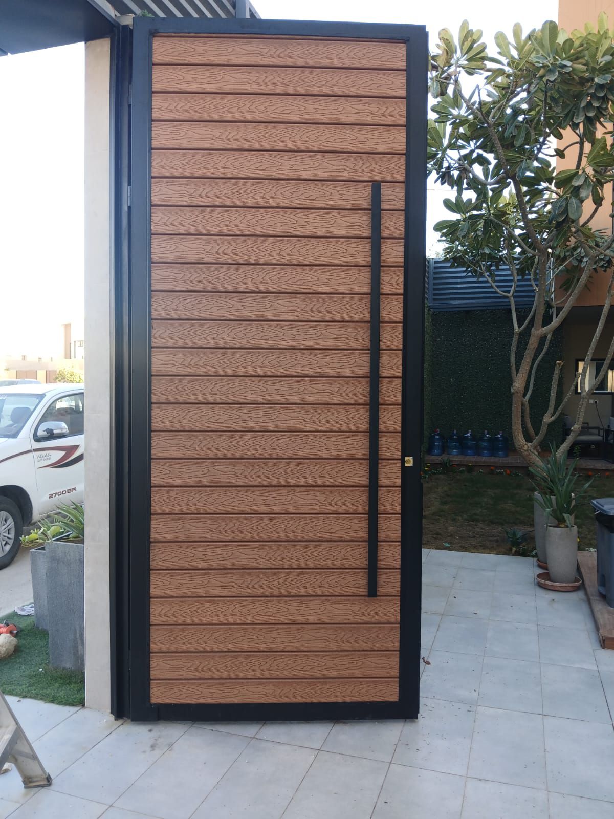 حداد تلبس ابواب بديل الخشب تلبيس ابواب اتش بي