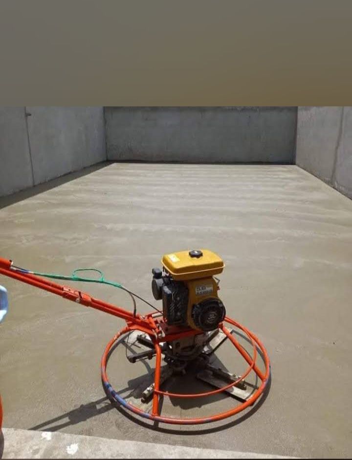 صبة ميزانية-صبة مروحة-سطح ميول عمارة-مستودغات-ليول