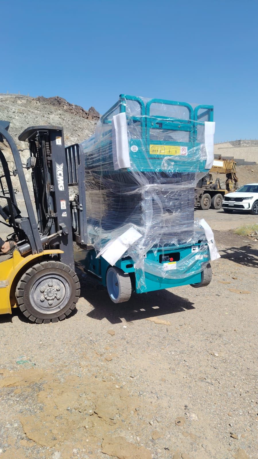 مان لفت للايجار، سيزرلفت للايجار، فوركلفت وكرينات