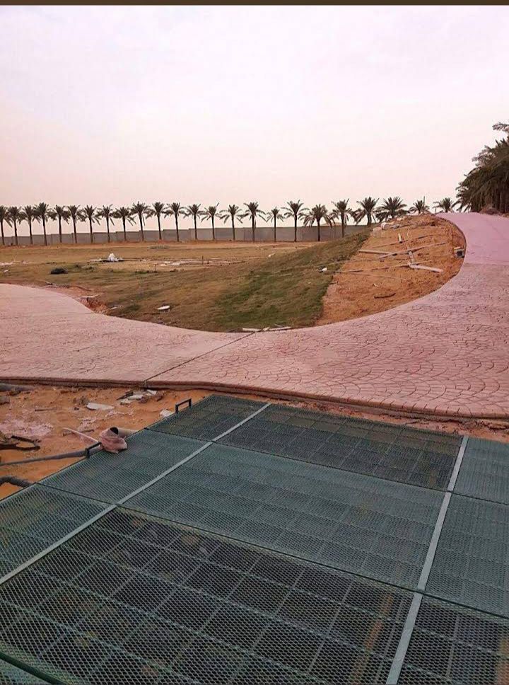 صبة ميزانية-صبة مروحة-سطح ميول عمارة-مستودغات-ليول