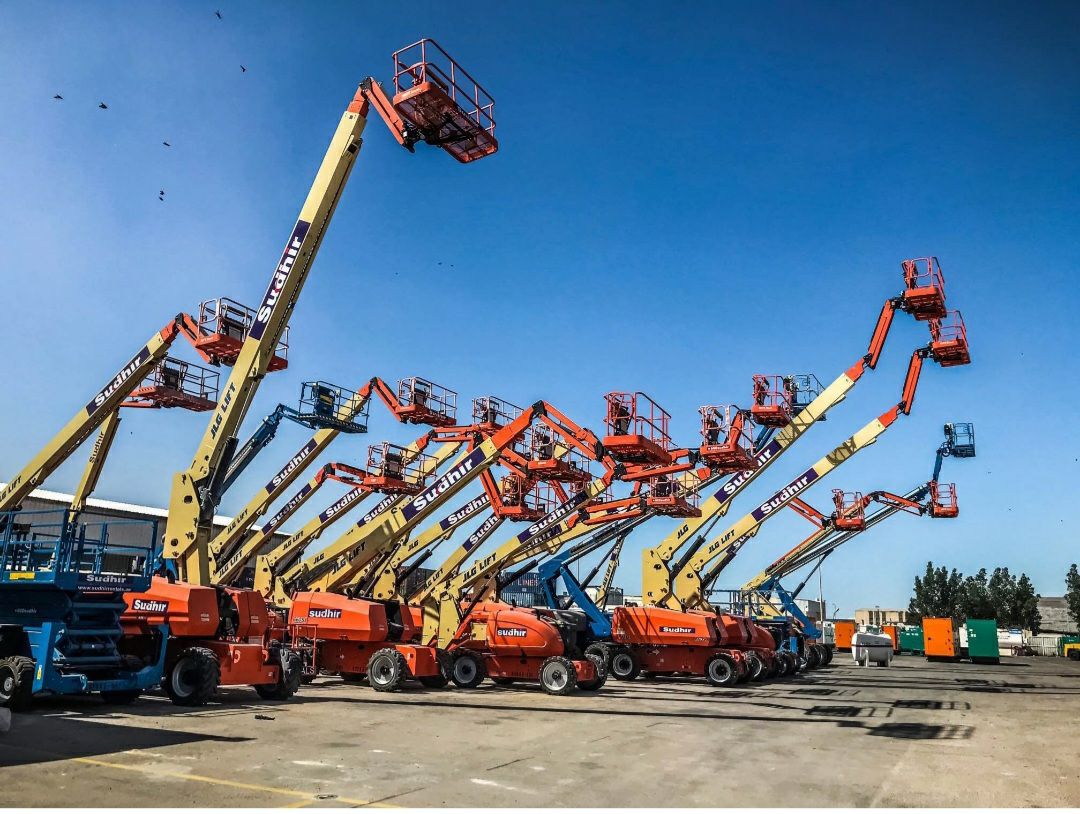 تاجير مان لفت رافعة مقصية رافعة شوكية سيزرلفت ابرا