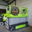 Scissor lifts for rent: 8m, 10m, 12m, 14m, 16m, 18