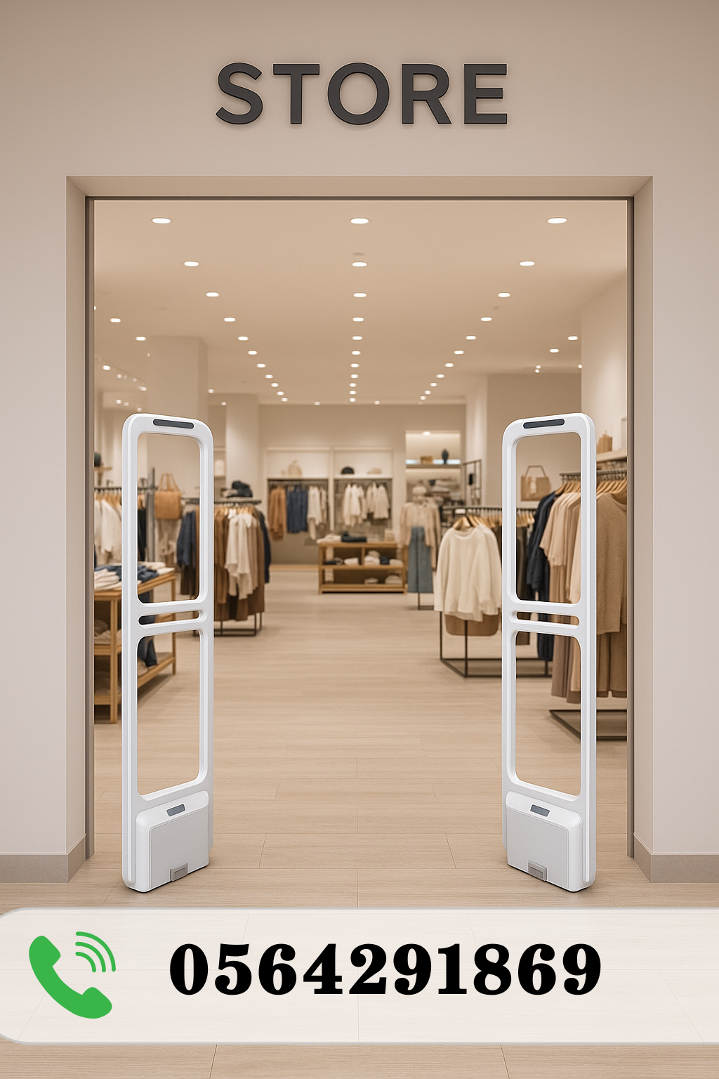 بوابات كشف سرقة المحلات والمتاجر بوابات انذار