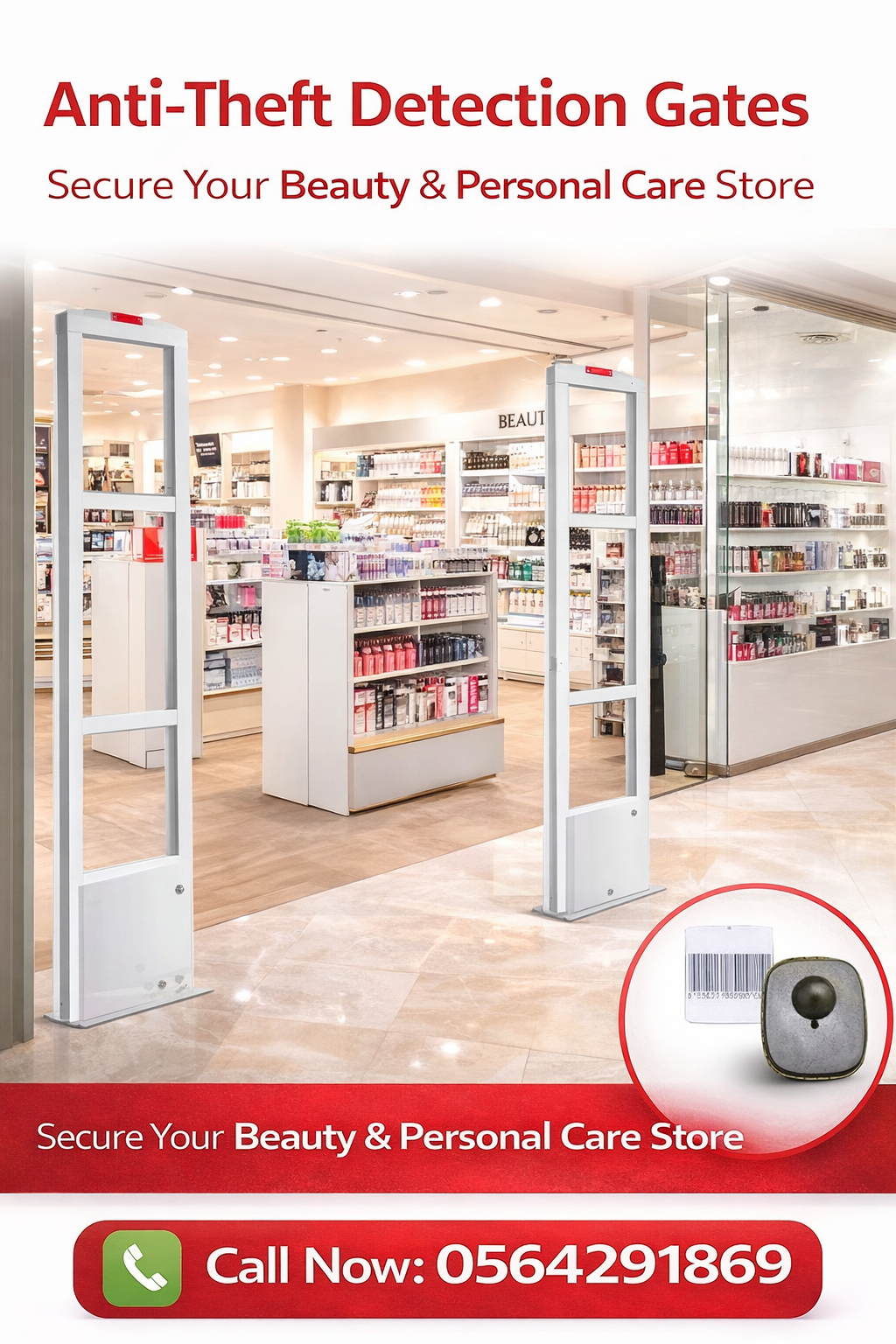 بوابات كشف سرقة المحلات والمتاجر بوابات انذار