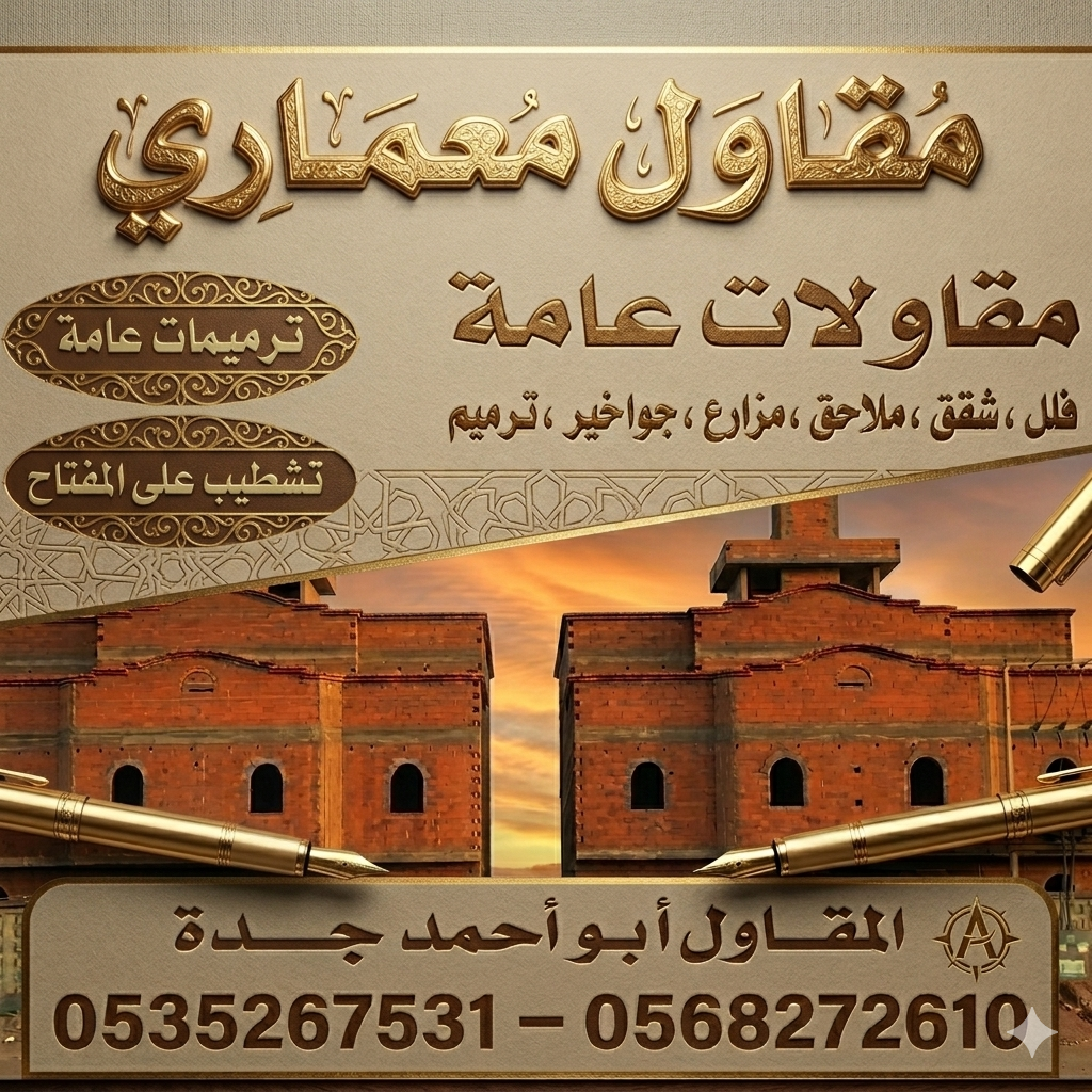 مقاول معماري جده
