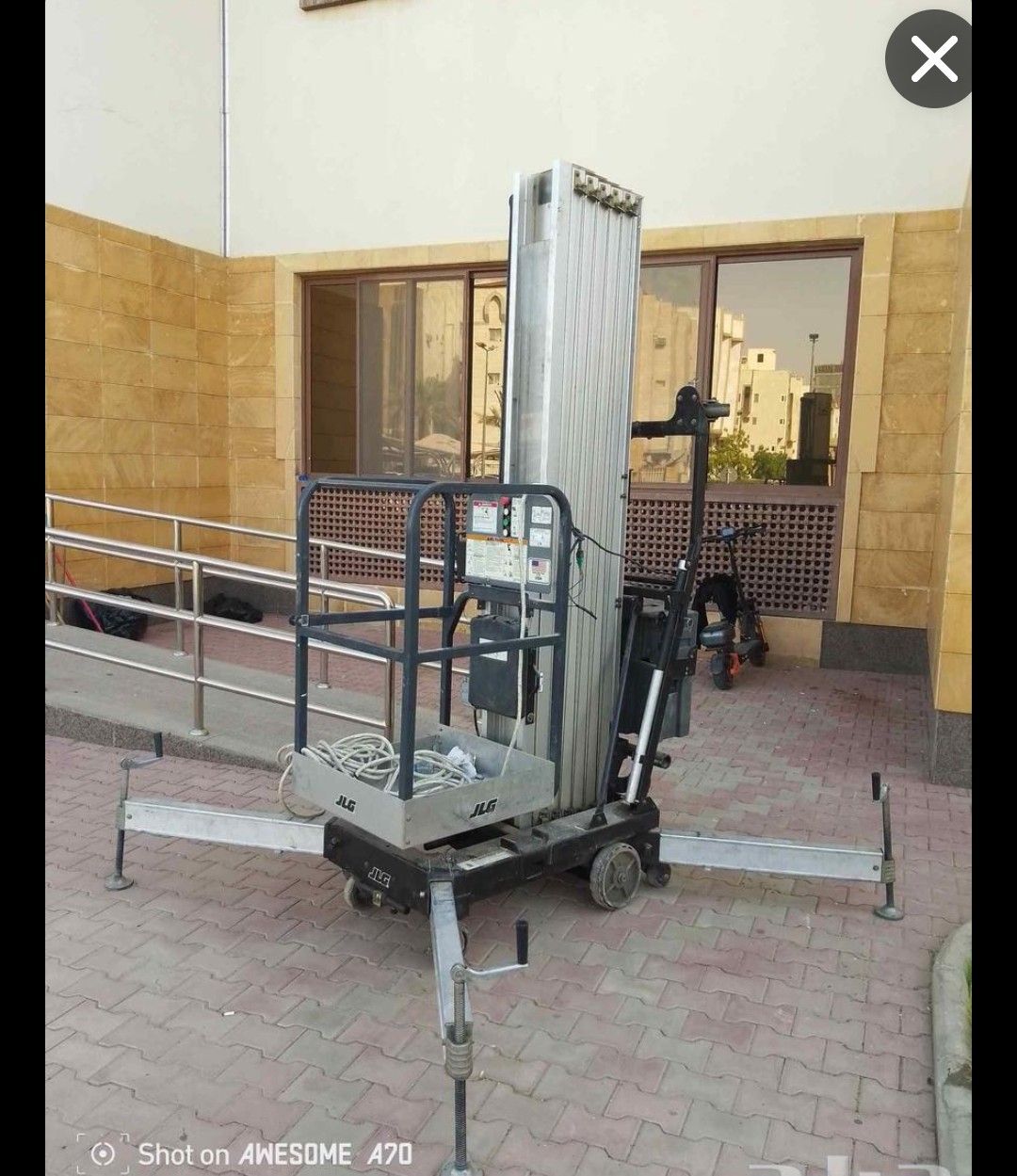 سيزرلفت للايجار كهرباء وديزل.. مان لفت للايجار.. ر