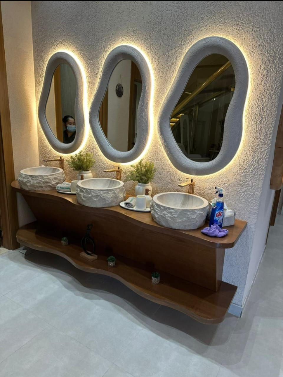 مغاسل حجر طبيعي