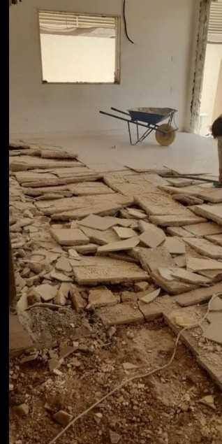 مقاول تكسير بلاط وقص خرسانه وتكسير ارضيه حمامات وم