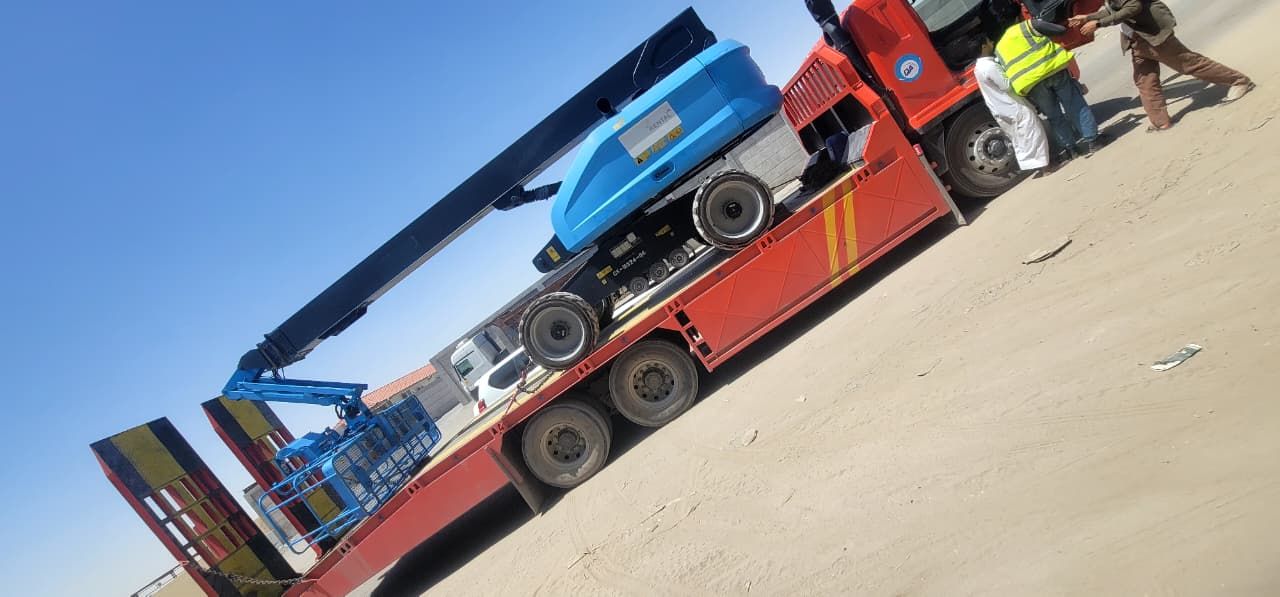 سيزرلفت مانلفت للايجار رافعات شوكيه كرينات جي سي ب