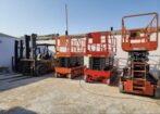 🚧 تأجير سيزر لفت ورفعات شوكية 🚧 Scissor Lift & For