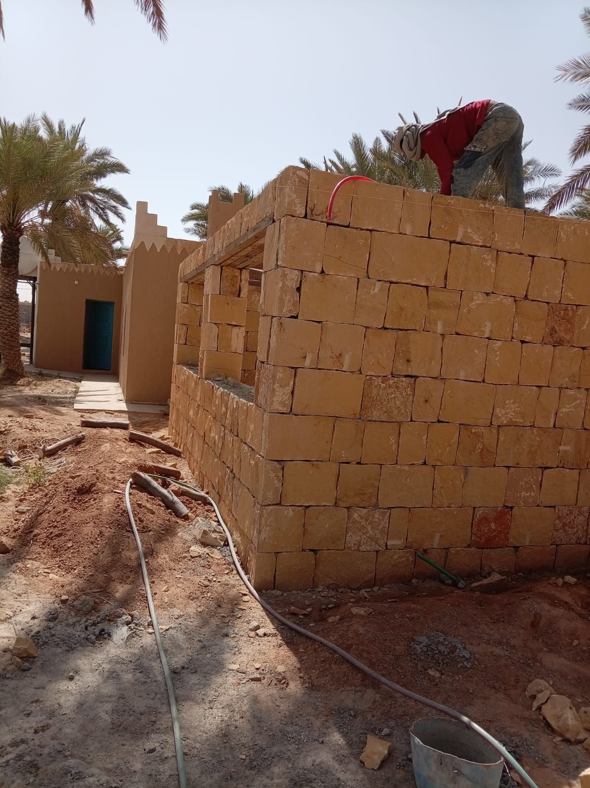 مقاول حجر طبيعي وشبوك