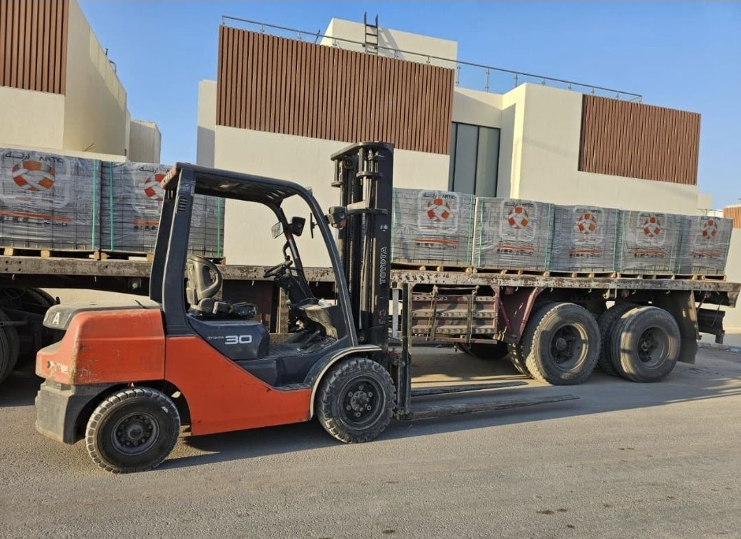 🚧 تأجير سيزر لفت ورفعات شوكية 🚧 Scissor Lift & For