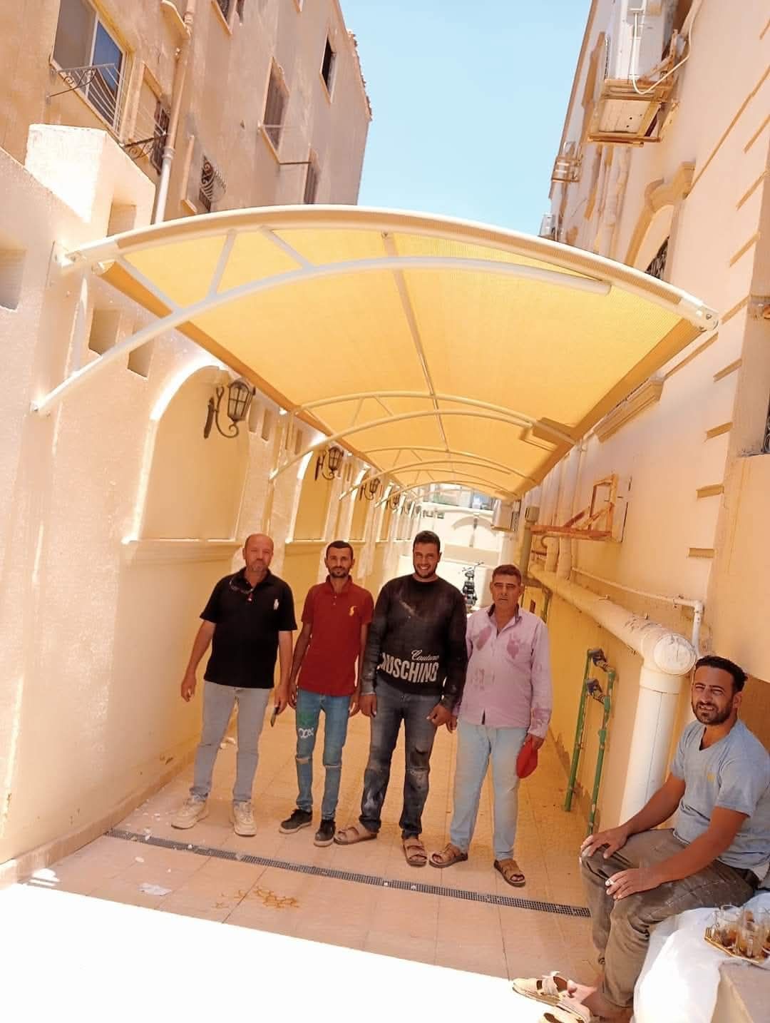 توريد وتركيب جميع انواع المظلات