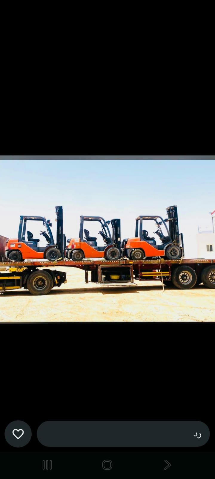 رافعات شوكيه للايجار في جده فوركلفت للايجار في جده